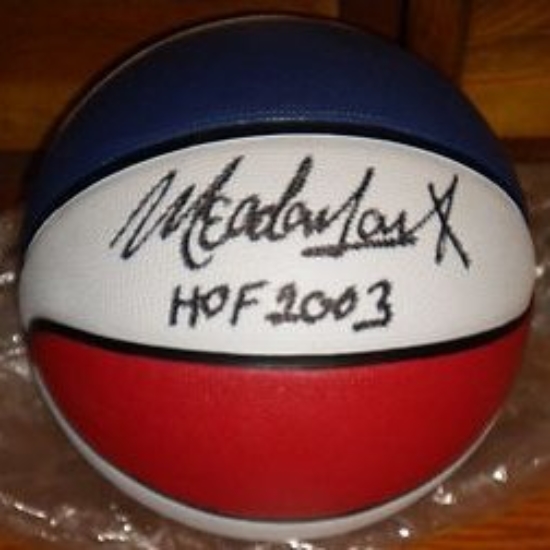 Autographed HOF Basketball